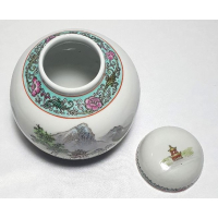 Chinese gemberpot met deksel